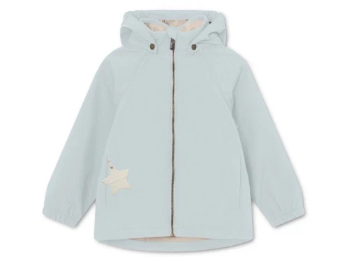 Mini A Ture pearl blue softshell jakke Aden